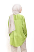 Apple Satin Over Size Shirt - Khotwh